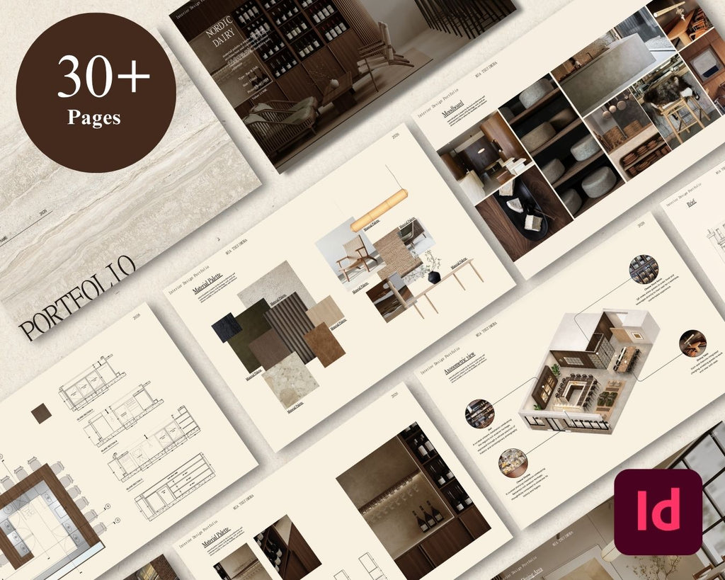 Interior Design Portfolio Template